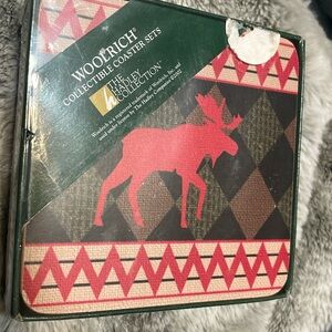 Woolrich collectible coaster set